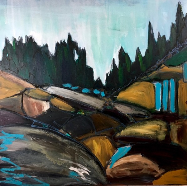 Lost With the Rocks by Justine Lasdin