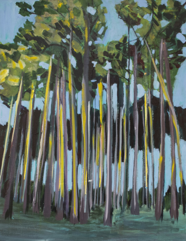 Wall of Trees by Justine Lasdin