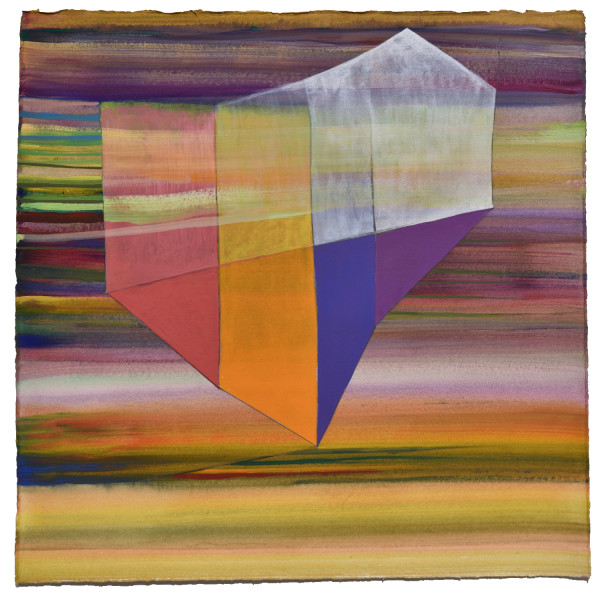 Ground Figure #58, "Transitional Object, Orange" by Linda Price-Sneddon