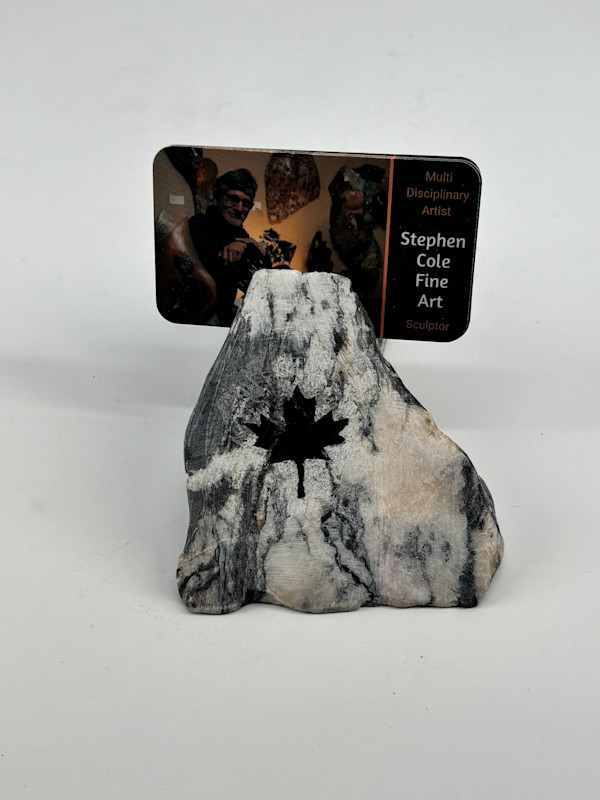 Unity in Stone Card Holder by Stephen Cole Fine Art, Image 1.