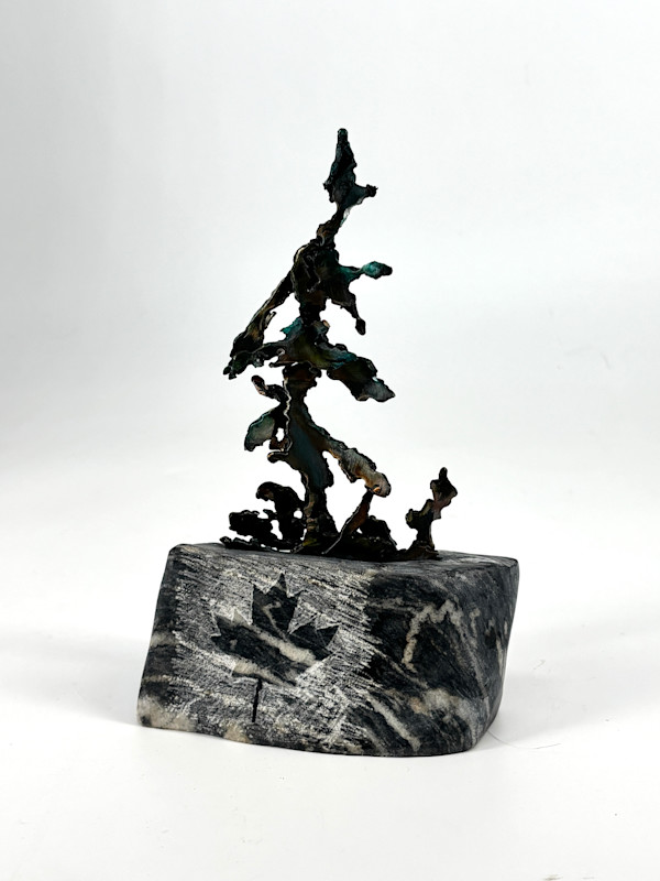 Unity in Stone with Tree by Stephen Cole Fine Art, Image 2.