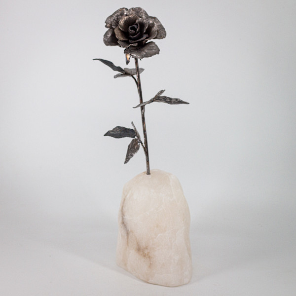 Sculpted Rose 1 by Stephen Cole Fine Art, Image 4.