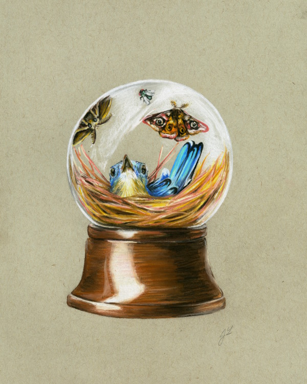 Nest, Globe Series by Joy N. Taylor