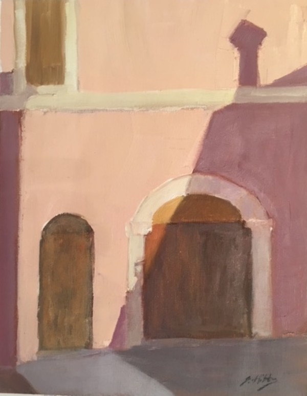 Alley in Civita by Sheryl Hibbs