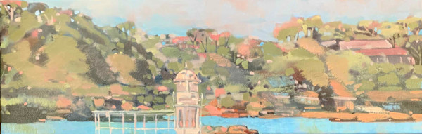 Robertson's Point, harbour's edge by Belinda Wilson