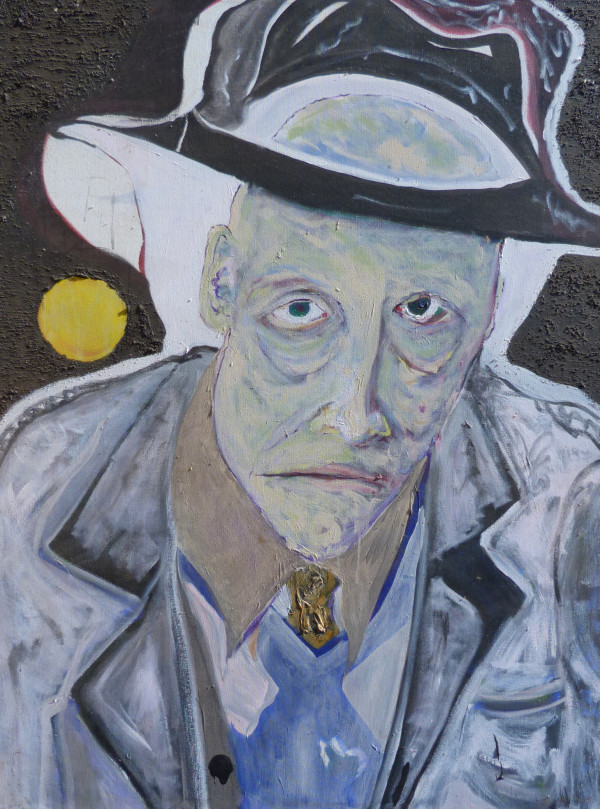 Burroughs In Grey by Eric David Schultz