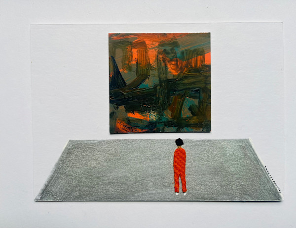 ART OPENING -Orange Form by Patrick-Earl Barnes, Image 1.