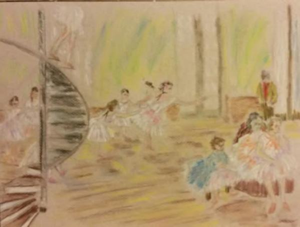 Dancers (after Degas) by john macarthur