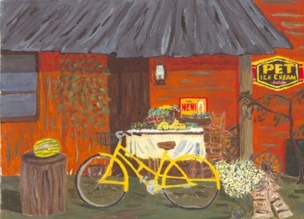 The yellow bike by john macarthur
