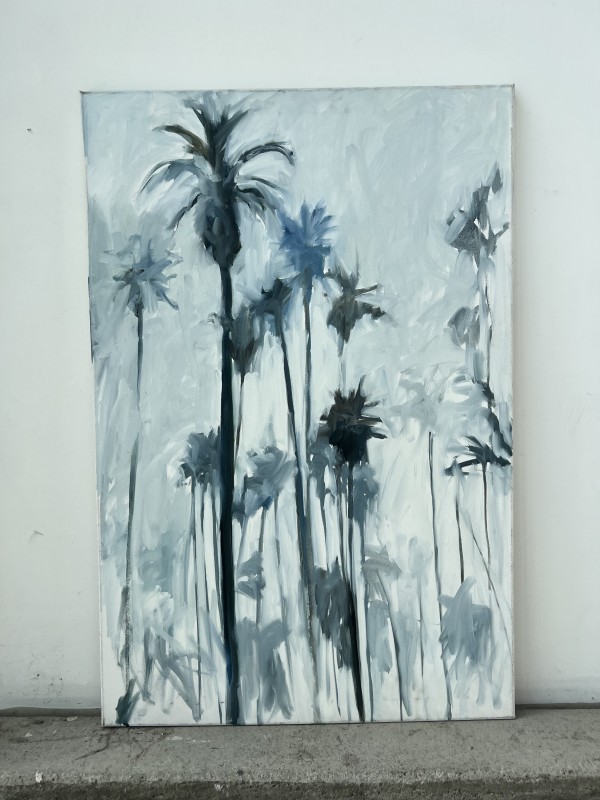 Palms Sketch by Krista Machovina