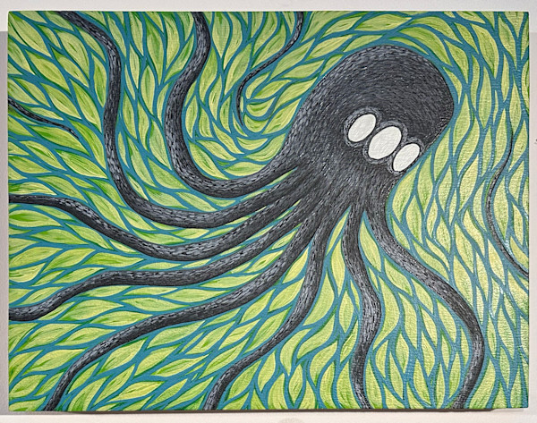 Greeny Octo by Melanie Mandl