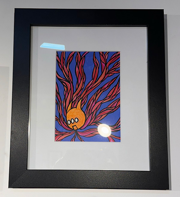 Orange Hornleaf Study by Melanie Mandl