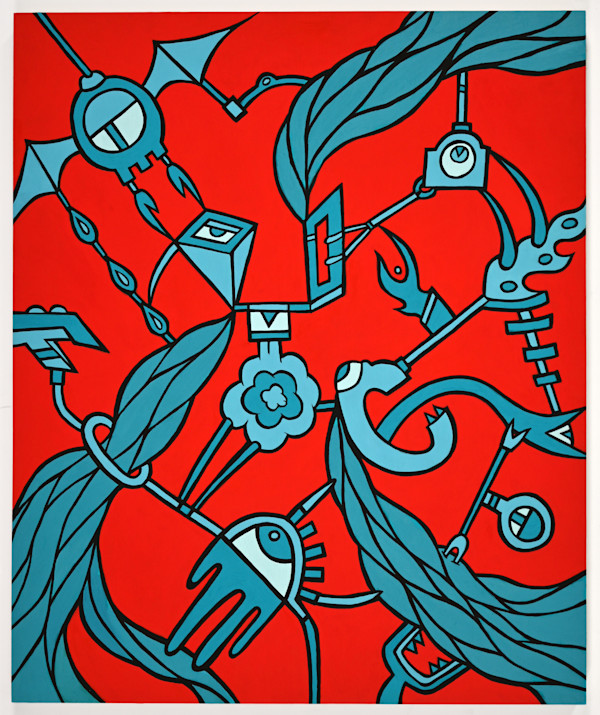 Connected Red by Melanie Mandl