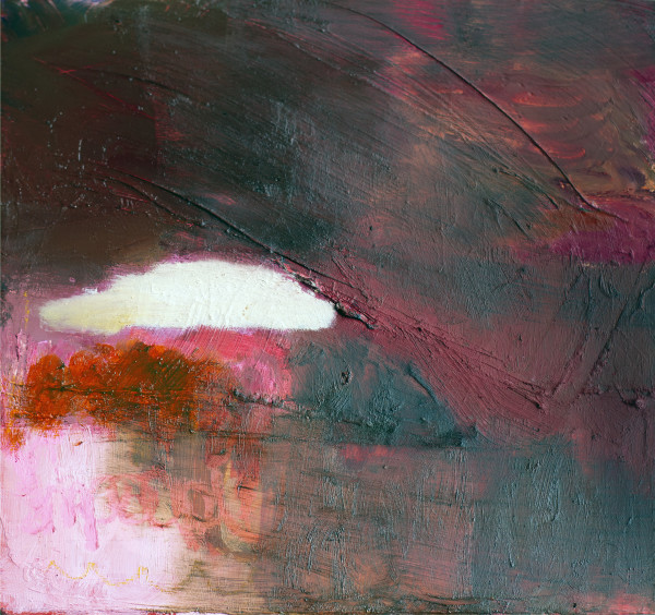 Cherry Blossom at Night by Maria Pierides