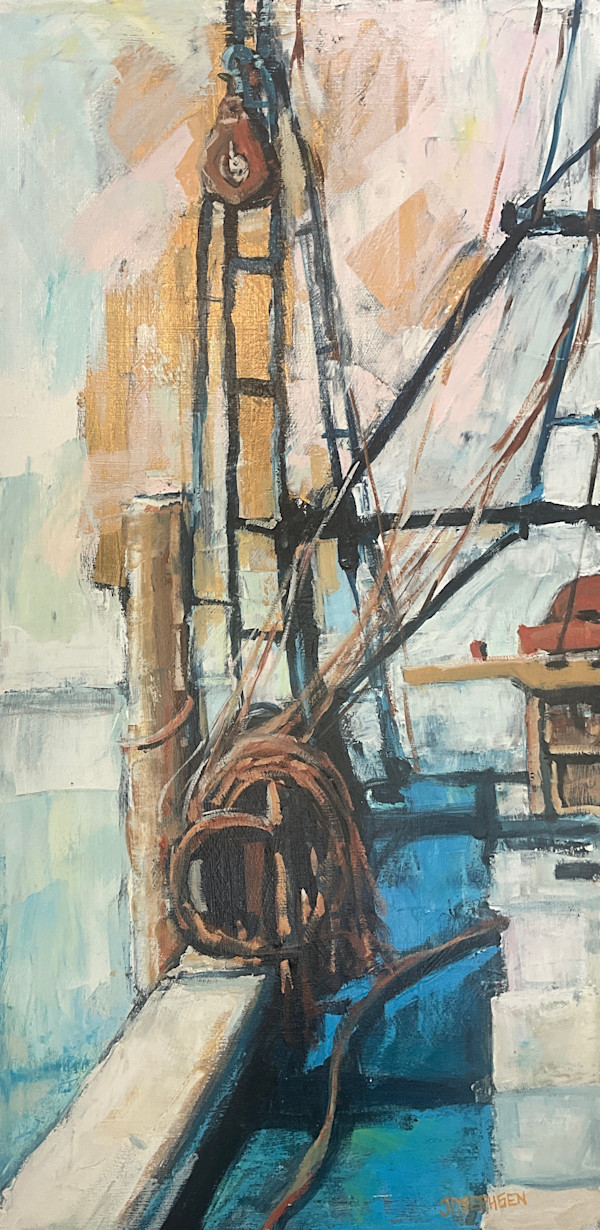 Port Stephens Fish Boat#2 by Josephine Josephsen