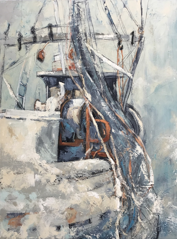 Port Stephens fishing boats#4 by Josephine Josephsen