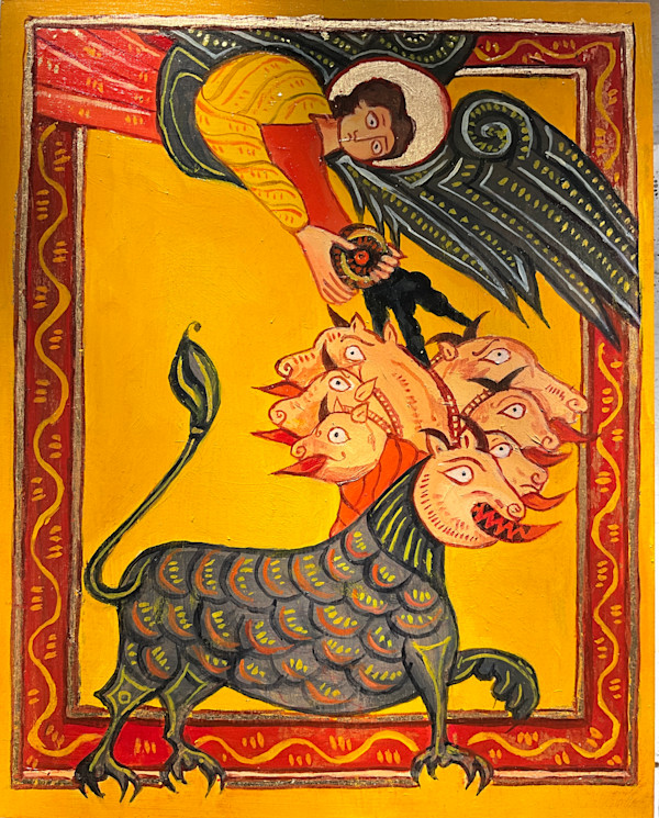 Beatus Medieval Creatures of the Apocalypse#1 by Josephine Josephsen