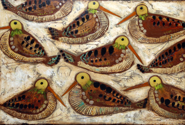 A Fall of Woodcocks by Anne Hempel