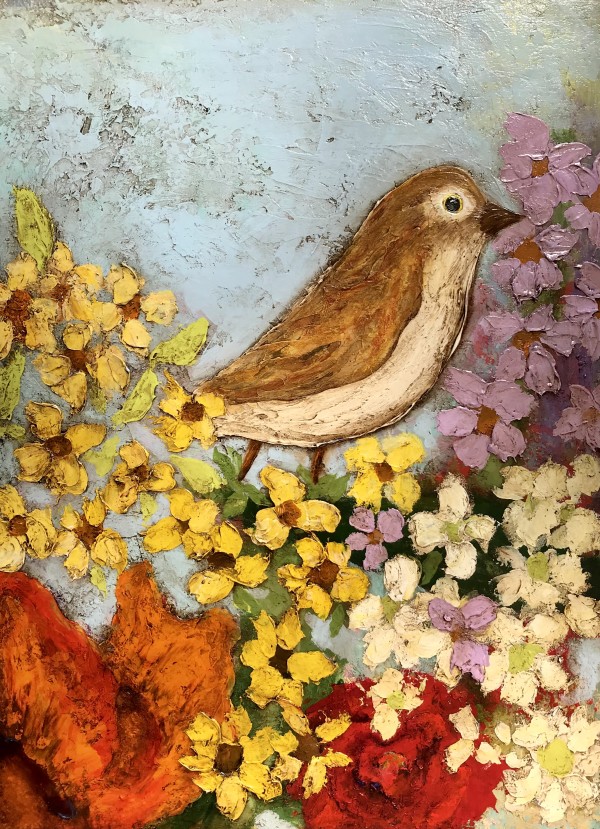 Flower Bird by Anne Hempel