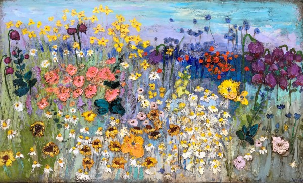 A Profusion of Wild Flowers (Sage) by Anne Hempel