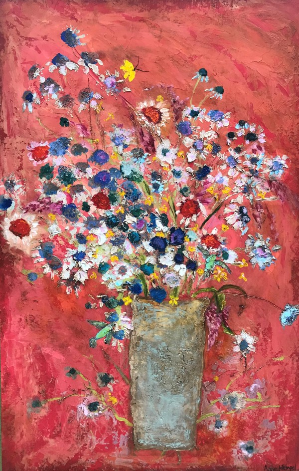 Coral Bouquet by Anne Hempel