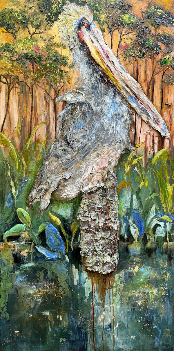 Pelican Perched by Anne Hempel, Image 1.