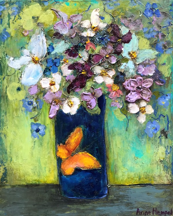 Butterfly Vase by Anne Hempel