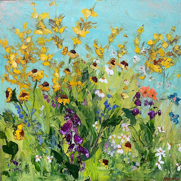 Side of the Road Wildflowers #3 by Anne Hempel