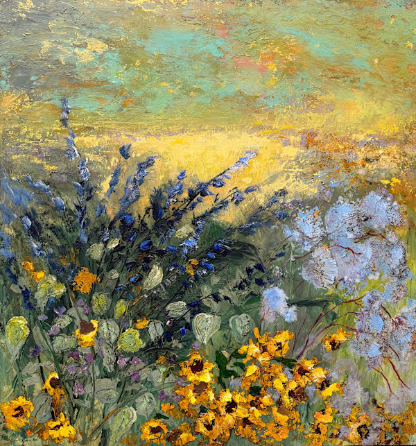 Salvia in the Sun by Anne Hempel, Image 1.