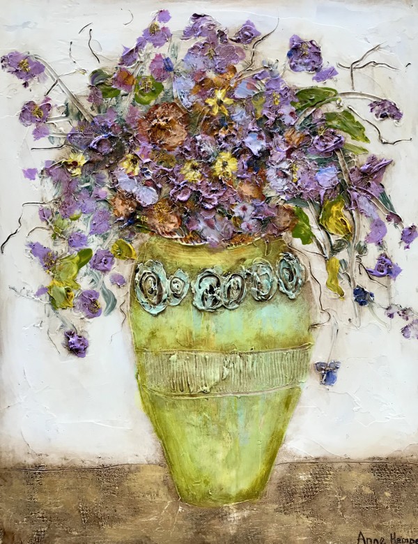 Lavender Bouquet by Anne Hempel