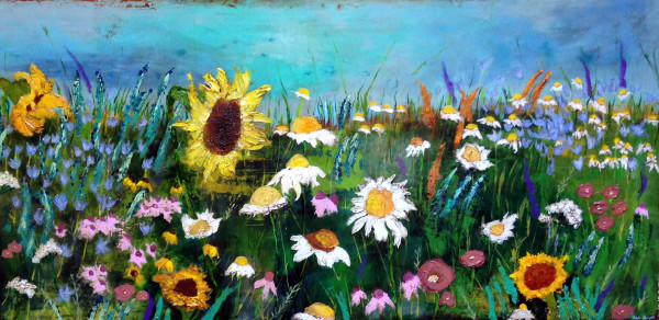Wild Field of Flowers by Anne Hempel