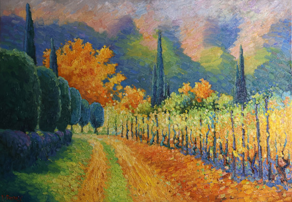 Franschhoek Winelands by Malcolm Dewey