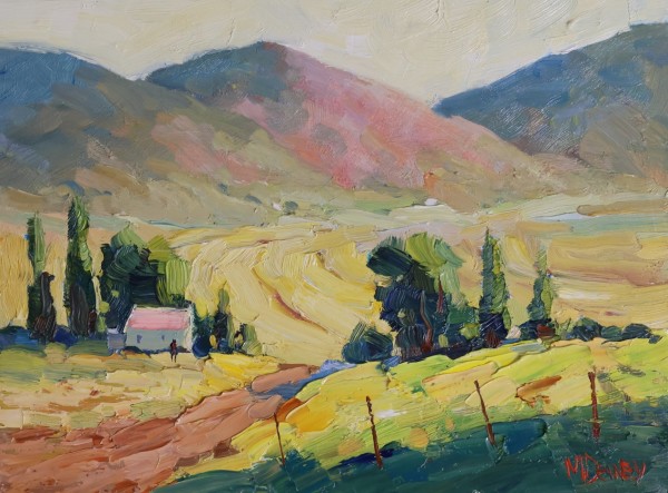Cape Farm Wheatfields by Malcolm Dewey