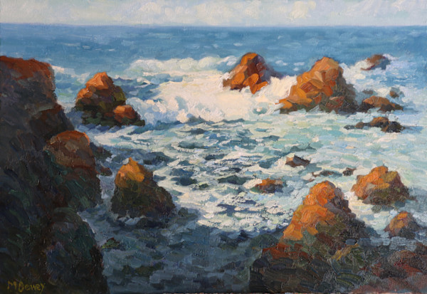 Daybreak Ocean by Malcolm Dewey