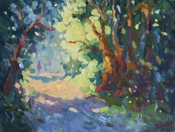 Forest Light by Malcolm Dewey