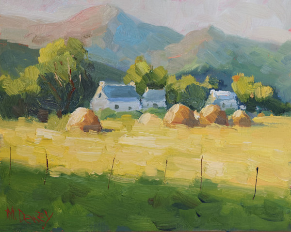Harvest Morning by Malcolm Dewey