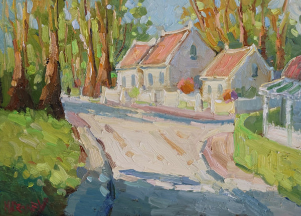 Village Color and Light by Malcolm Dewey