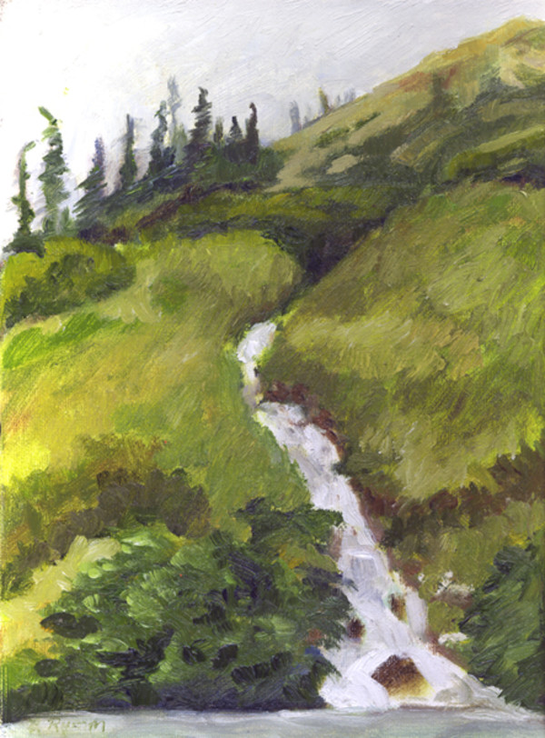 Creek After Rain, Alaska by Faith Rumm