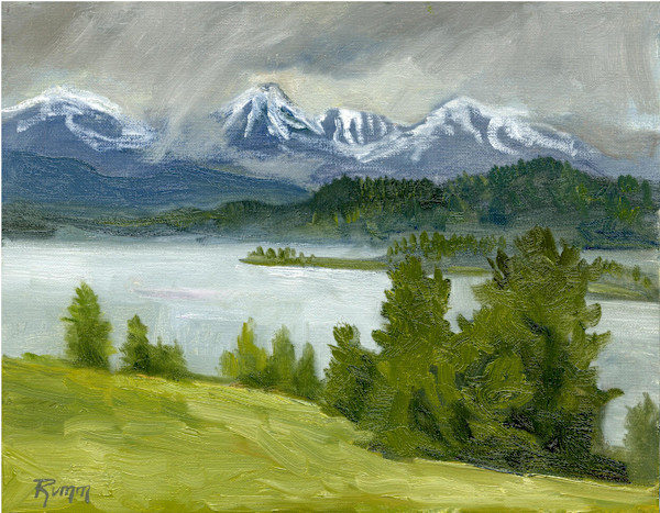 Afternoon at Georgetown Lake #1 by Faith Rumm, Image 8.