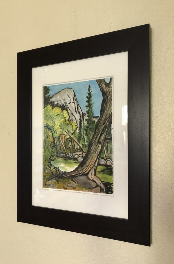 Yosemite Valley watercolor
