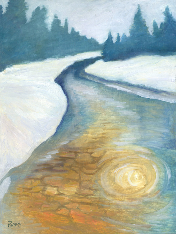 Yellow Stones in Yellowstone by Faith Rumm