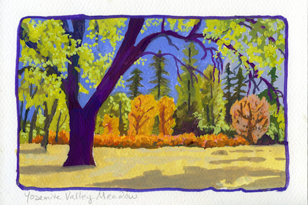 Yosemite Valley Meadow by Faith Rumm