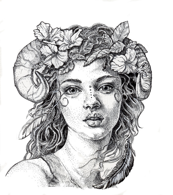 Faun and Flora by Julie Peterson Shea