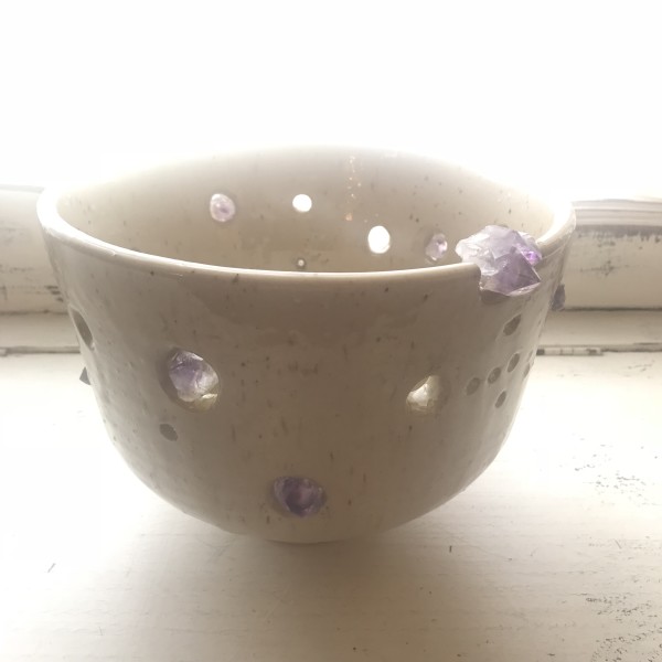 Amethyst Light by Wilhelmina Ceramics