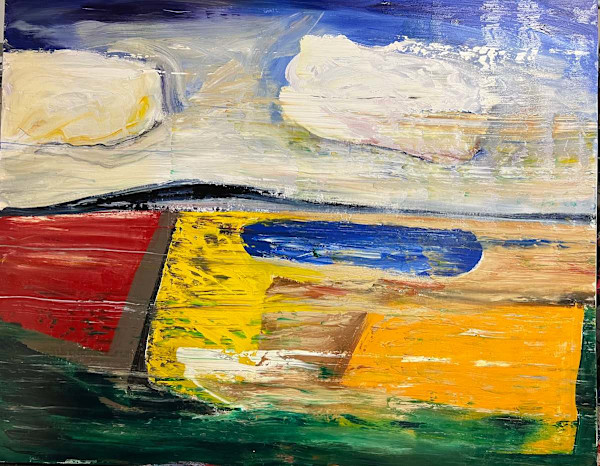 11183 - Blue Oval by Matt Petley-Jones