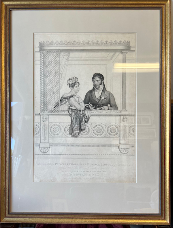 Princess Charlotte and Prince Heopold by W.J. Fryer