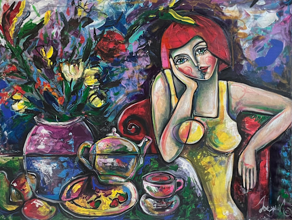 11366 - Tea Time by Jasmin Aldin, Image 1.