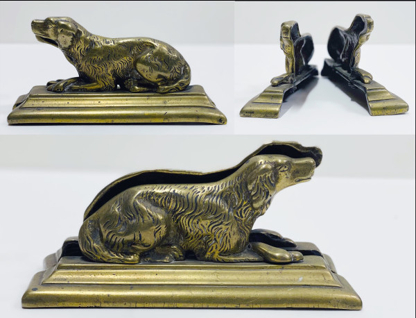 5006 - Dog Bookends by Unknown