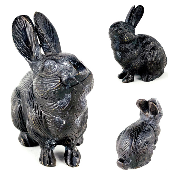 5144 - Bronze Rabbit sculpture