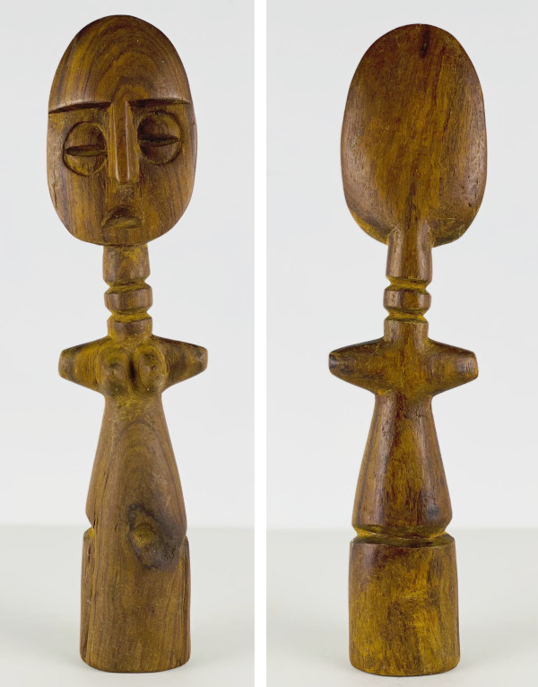 5146 - African Fertility Wood Carving